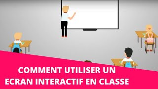 Comment utiliser un écran interactif en enseignement [upl. by Ahsemal]