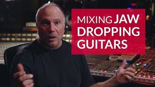 Mixing Distorted Guitars  High Gain Tips by Joe Barresi [upl. by Damicke]