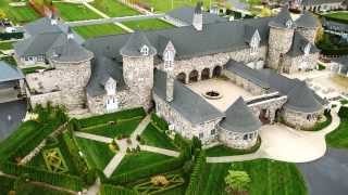 Castle Farms Aerial Video Virtual Tour  Charlevoix Michigan [upl. by Alina405]