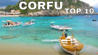 Corfu Top 10 best places  Greece [upl. by Lerak]