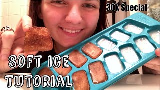 HOW TO MAKE SOFT ICE  How Soft Ice is Made  Tutorial  30k Subscriber Special [upl. by Nosrak]