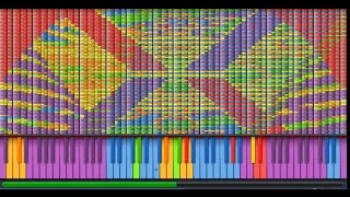 Black MIDI Synthesia  Armageddon to Archeopterix and Icaria 3  TheSuperMarioBros2 [upl. by Swetlana]