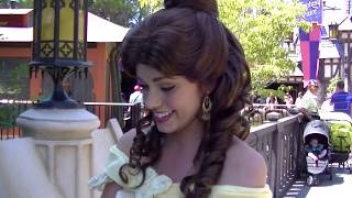 Belle Meet and Greet in Disneyland [upl. by Gosselin917]