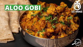 Tasty Aloo Gobi Recipe  Homestyle Cauliflower and Potato Fry  Cookd [upl. by Anytsirk373]