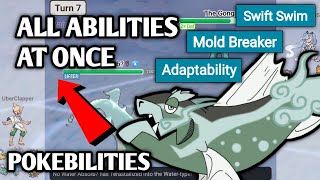 BASCULEGION CAN USE 3 ABILITIES AT ONCE IN POKEBILITIES [upl. by Mcquade664]