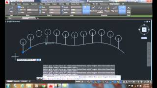 AutoCAD I 1220 Path Array Alignment Controls [upl. by Etana]