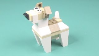 Lego Dog Building Instructions  Lego Classic 10704 quotHow Toquot [upl. by Waller116]