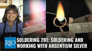 Soldering 201 Soldering and Working with Argentium Silver [upl. by Sorrows]