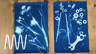 Cyanotype prints for beginners  National Museums Liverpool [upl. by Neelloj]