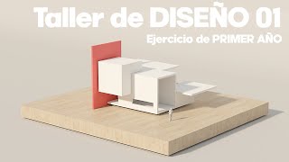 COMPOSICIÓN  TALLER de DISEÑO 1  ARQUITECTURA [upl. by Nehgem71]