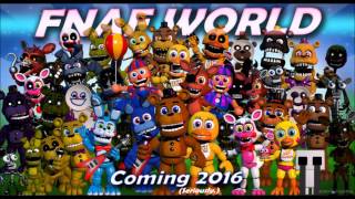 Ice Cave Theme  FNAF World [upl. by Sarad]