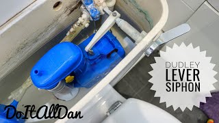 How To Fit A Lever Toilet Siphon  Dudley Turbo Duoflush [upl. by Asirahc]