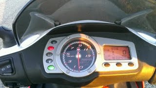 Gilera Runner 125 ST 0100kmh [upl. by Ennairrek]