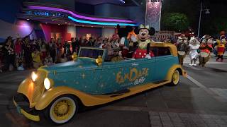 Huge Disney Character Parade at Disney FanDaze at Disneyland Paris [upl. by Rot]