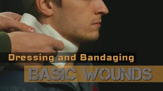 Dressing and Bandaging Bleeding and Wounds [upl. by Kasey]