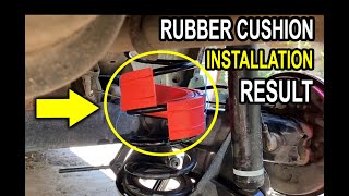 Rubber Cushion Installation and Review [upl. by Awjan]