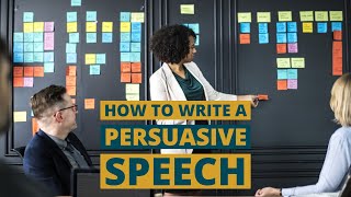 How To Write A Persuasive Speech [upl. by Faso]