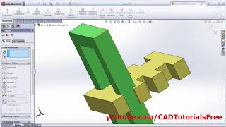 SolidWorks Assembly Align Parts  Edit Part  Specify Distance Between Parts [upl. by Mirisola]