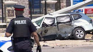 Horrific crash in Brampton Ontario kills mom and three kids [upl. by Aniakudo]