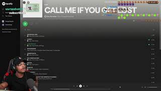 ImDontai Reacts To Tyler The Creator  Call Me If You Get Lost [upl. by Viole]