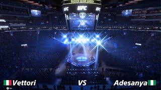 Vettori VS Adesanya  EA SPORTS UFC 5 [upl. by Emmie]