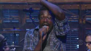 TV On The Radio  Wolf Like Me  Live on Letterman  HD amp in sync [upl. by Miru]