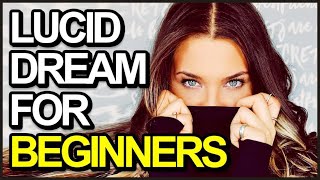 How To Lucid Dream Tonight For Beginners Complete Guide [upl. by Holcman]