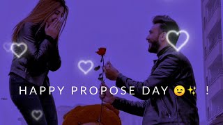 Propose Day Status😋🥰2025  proposeDay Shayari Status  propose Day Shayari [upl. by Irmgard585]