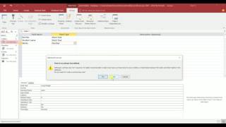 MS Access  tables forms reports and queries [upl. by Cooke]