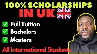 3 Full Scholarships in UK for International Students [upl. by Trixi]