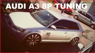 AUDI A3 8P  TUNING [upl. by Kcorb705]