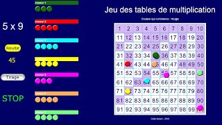 Jeu des tables de multiplication [upl. by Kenweigh]