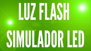 LUZ FLASH VERDE 🎇GREEN DISCO LIGHT  10 HORAS Ambiente Fiesta ✨ [upl. by Gosselin]