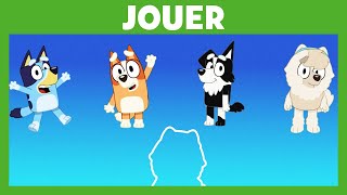 Bluey  Jeu interactif  Le jeu des silhouettes [upl. by Aicenev]