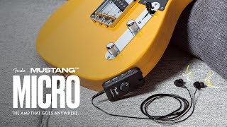 Introducing The Mustang Micro  Fender Amplifiers  Fender [upl. by Marten485]