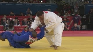 Judo Men 100 kg Elimination Round of 32  Guam v Guinea  London 2012 Olympic Games Highlights [upl. by Michaella]