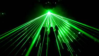 Laser show for Adrenalize  Secrets of Time  Hard Night  Zone Nightclub [upl. by Avner]