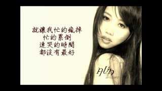 A Lin  我很忙 Lyrics歌詞字幕 [upl. by Lumpkin]