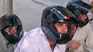 Hera Pheri Best Comedy Scene  Bollywood Superhit Comedy Scene  Helmet Scene [upl. by Sileas409]