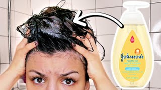 I WASHED MY HAIR WITH BABY SOAP [upl. by Rumit]