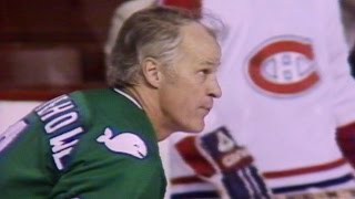 Memories Gordie Howe scores his final playoff goal [upl. by Abeh920]