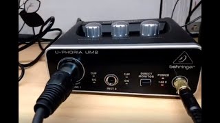 BM 800  Audio Interface Vs Sound Card  With Vs Without 48V Phantom Power [upl. by Senior]