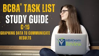 Graph Data to Communicate Results  BCBA® Task List Study Guide C10  ABA Exam Review [upl. by Akirdnahs128]