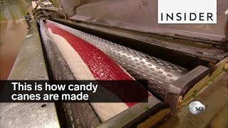 How Candy Canes Are Made [upl. by Frodin]