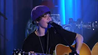 Justin Bieber  Favorite Girl Live Acoustic Version [upl. by Notnilc]