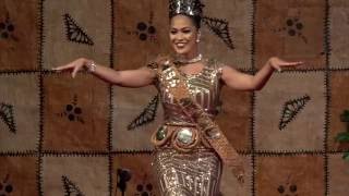 Beautiful Siva Samoa  Taualuga  Miss Heilala Brittne Fuimaono [upl. by Araeic]