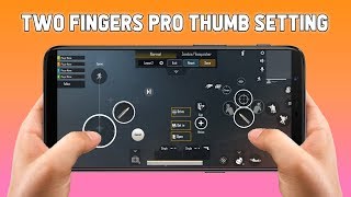 PUBG MOBILE 2 FINGERS PRO THUMBS SETTINGS  THUMB SETTING TIPS TRICKS amp FULL GUIDE [upl. by Koeninger852]