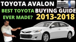 20132018 Toyota Avalon Buying Guide [upl. by Llewsor]