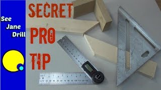 The Secret Formula for Making Perfect Miter Cuts When Less Than 90 Degrees [upl. by Edurtreg179]