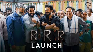 RRR Launch Video  NTR Ram Charan  SS Rajamouli [upl. by Selene]